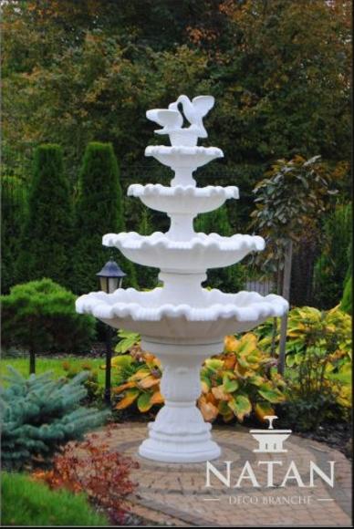 Fountain garden pond fountain 213cm stone fountain garden fountain Fontaine New