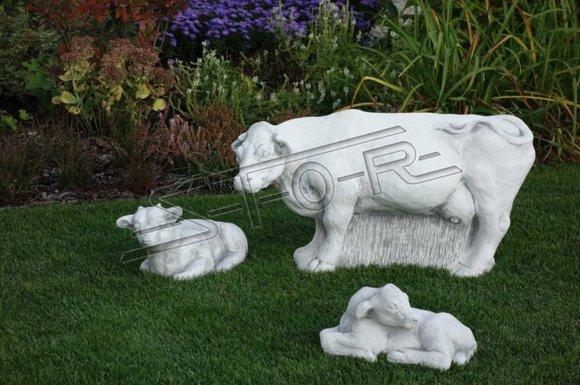 Garden decoration calf terrace stone figures figure decoration statue sculpture S103032