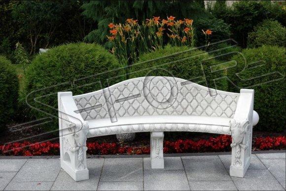 Bench Bench Terrace Garden Quiet Corner Concrete Seat Bench Furniture Roman Style