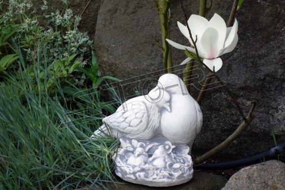 Pigeons Nest Garden Figurine Statue Figures Statues Sculpture Decoration Deco S103050