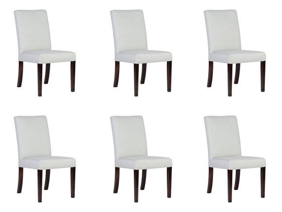 6x chairs chair upholstery design Lounge Club 6 x seat Lehn set armchair new