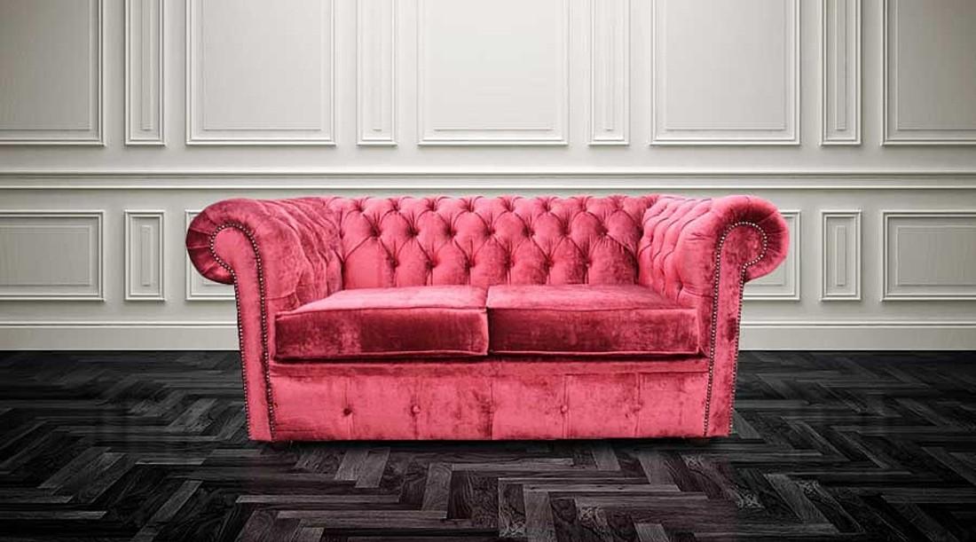 Chesterfield design luxury upholstery sofa couch seat set leather textile new 169