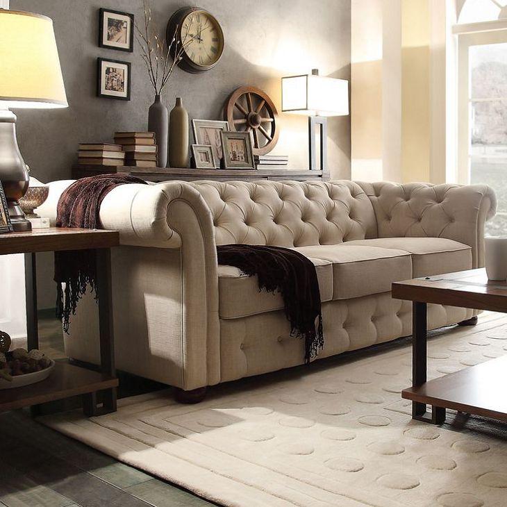 Chesterfield Design Luxury Upholstery Sofa Couch Seat Set Leather Textile New #286