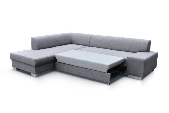 Modern Design Corner Sofa Porto Bed Function Couch Textile Sofas Sleep Sofa New