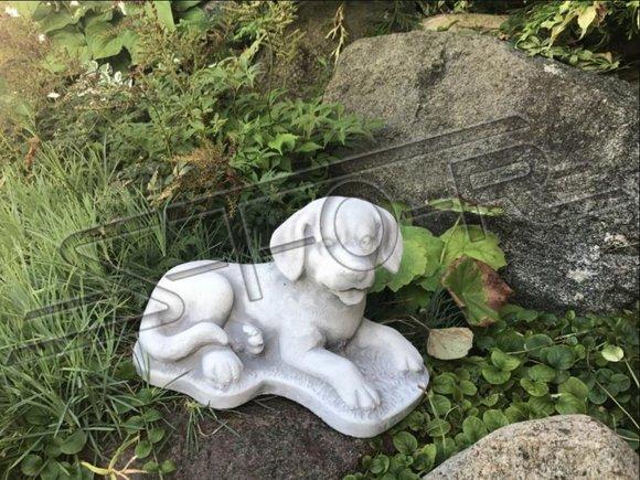 Garden Decoration Dog Terrace Stone Figures Figure Deco Statue Sculpture S103112