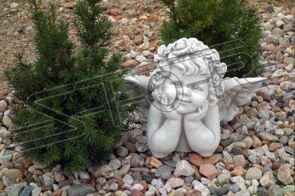 Grave Decoration Grave Stone Decoration Angel Figure Sculpture God Holy 31cm S101215