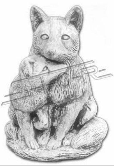 Garden decorative cat statue sculpture figures sculptures designer figure statues 504