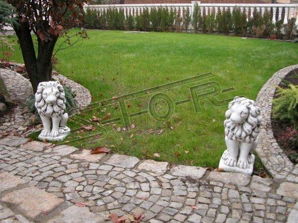 Garden decoration lion statue sculpture figures sculptures designer figure 252 New