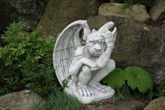 Figure Sculpture Dragon Child Garden Sculptures Figures Statues Statue New 023