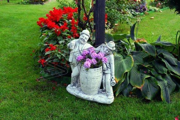 Charlie Chaplin flower pot plant pot decoration figure flower pots garden