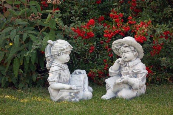 Boy 44cm Figure Statue Figures Sculpture Statues Garden Decoration S101146