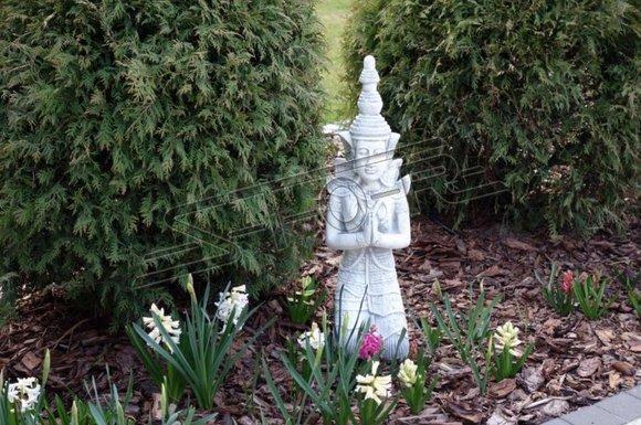 Buddha sculpture in stone look. Large sculpture for garden and living area 101155