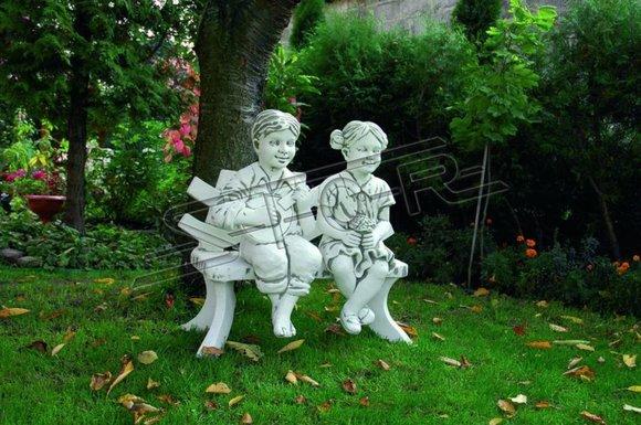 Boy Sitting Figure Statue Figures Sculpture Statues Garden Decoration New 431