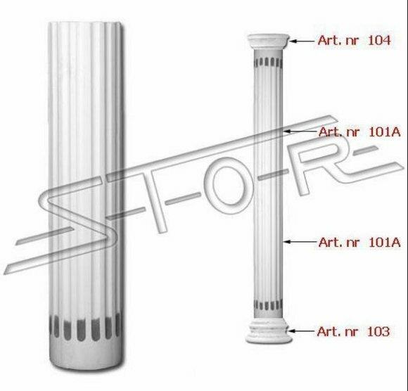 Column Columns Antique Style Columns Garden Roman Decoration Deco 116cm New 101A