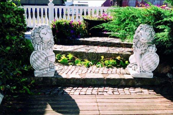 Garden decoration lion statue sculpture figures sculptures designer figure 310 New