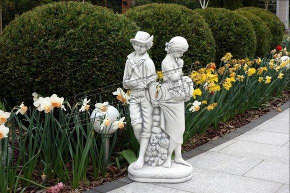Pair 43cm Sculpture Design Figurine Statue Garden Figures Statues Sculptures 87cm