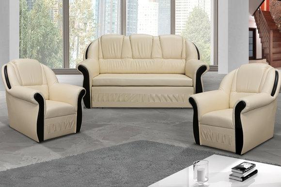 Sofa Set Sofa Upholstered Seat Couches 3+1+1 Sleeper Sofa Bed Drawer