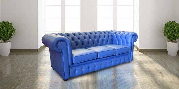 3 seater blue faux leather couches sofa upholstery couches sofas set new