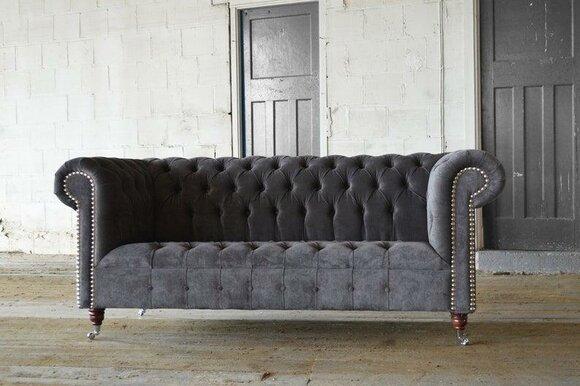 Design Chesterfield fabric couch sofa upholstery sofas New sofa 3 seater