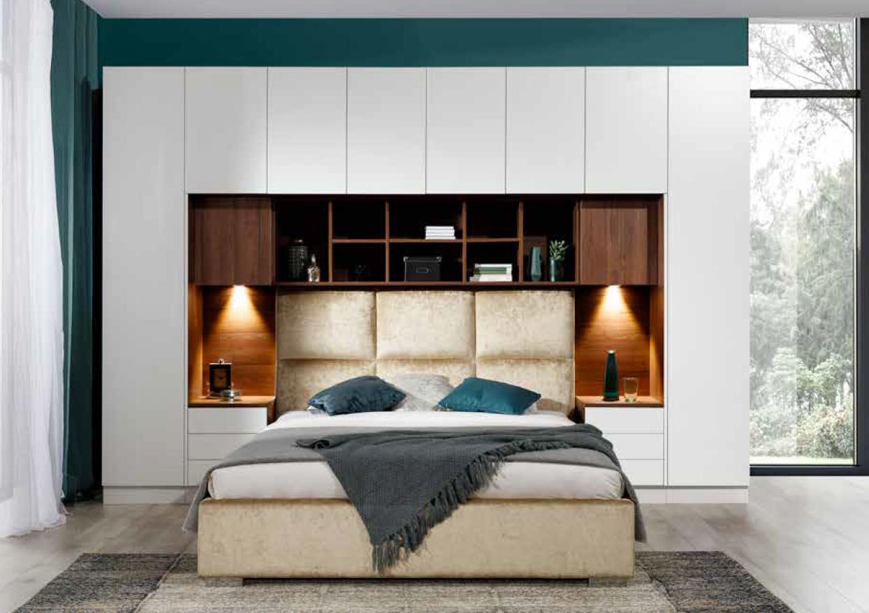 Bedroom Bed Wardrobe Bed Bedstead Upholstered Bed Frame New