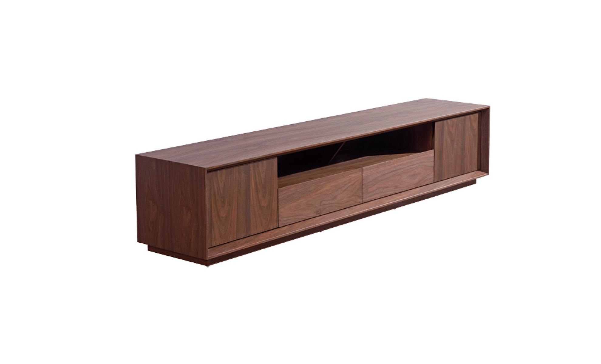 Design Dresser Side Cabinet Shelf Luxury Illuminated Living Room Lowboard