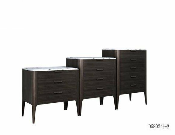 Set of 3 Chest of Drawers Tall Cabinet Design Chests of Drawers Marble Table New