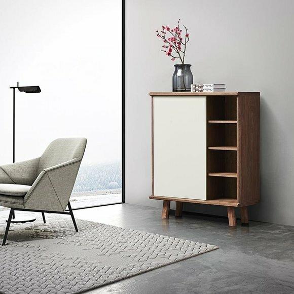 Dresser Abstract Chests of Drawers Tall Cabinet Design Living Room Furniture Sideboard Wood New