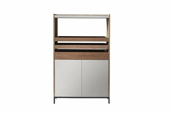 Design Dresser Side Lowboard Cabinet Shelf Luxury Illuminated Living Room