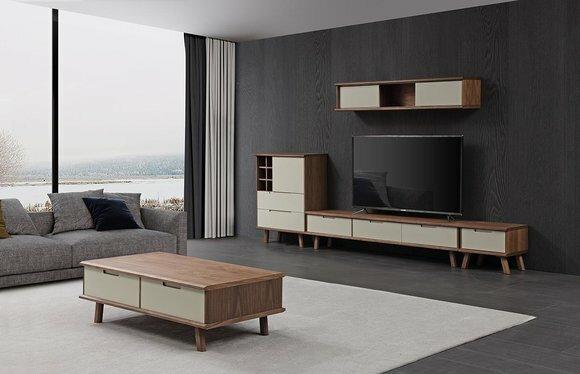 Living room set chest of drawers sideboard RTV wardrobe wall coffee table set