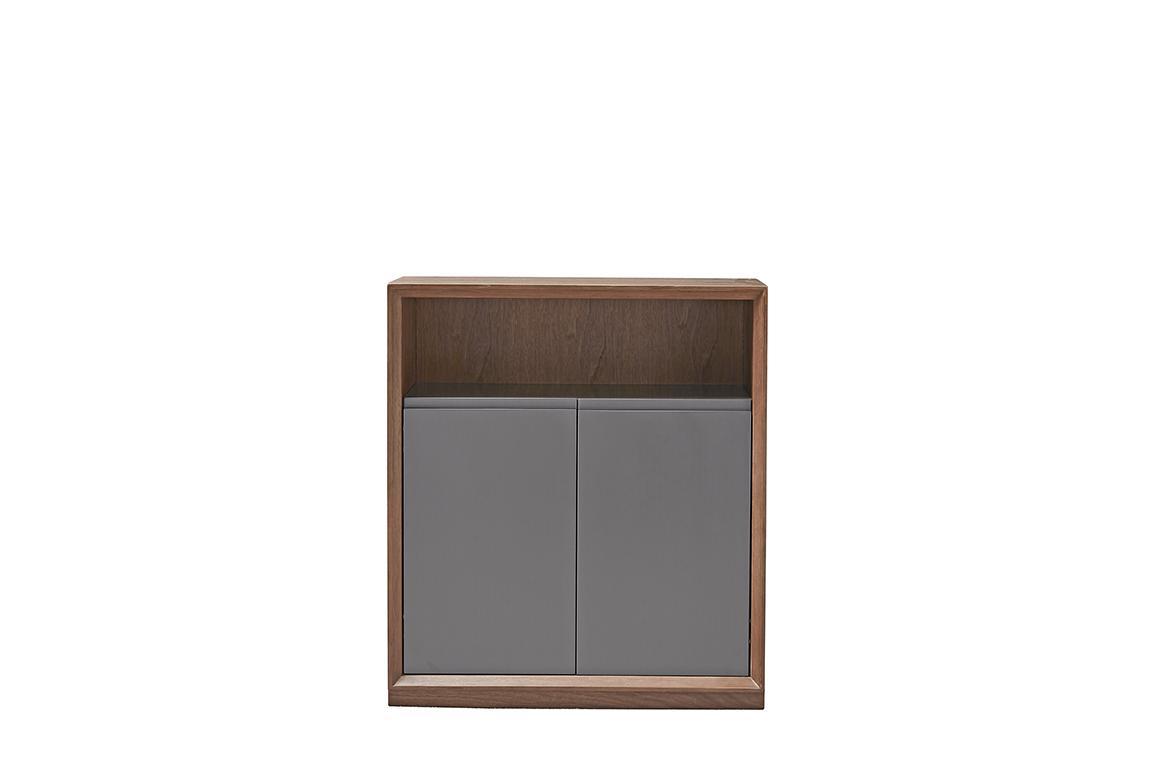Designer Dresser Side Low Board Cabinet Wood Luxury Shelf Living Room