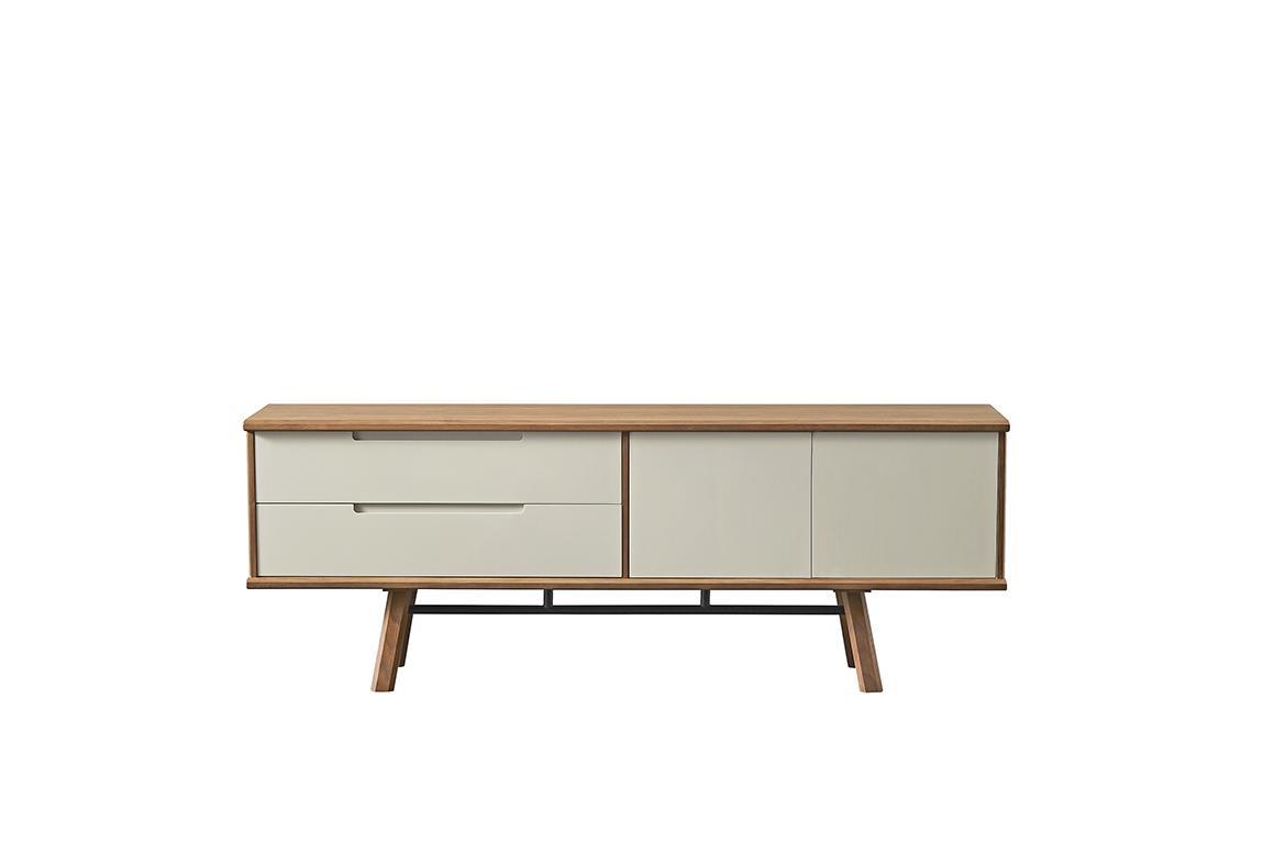 Design Dresser Side Low Board Living Room Shelf Wood Luxury Cabinet New