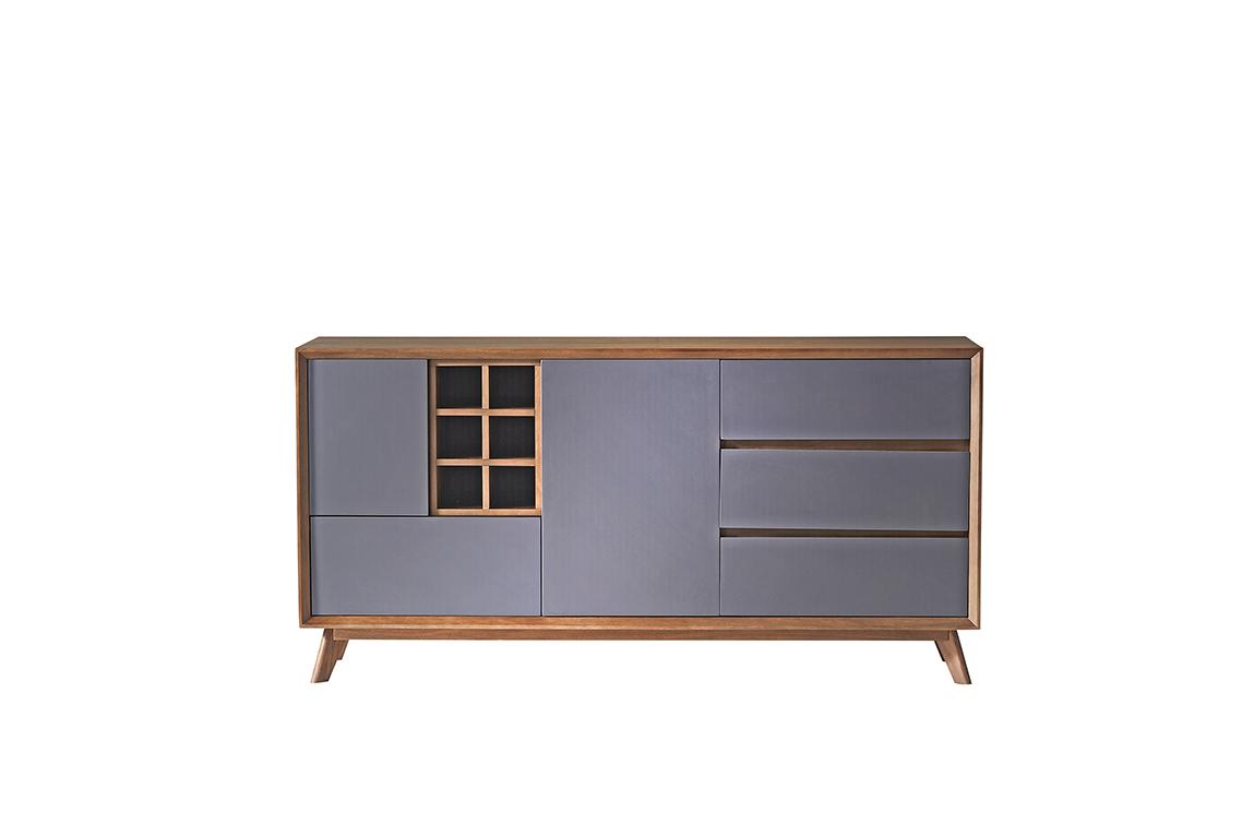 Wine Cabinet Dresser Side Low Board Chests of Drawers Shelves New