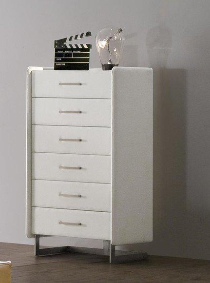 High Cupboard Chests of Drawers Designer Cupboards Side Low Board Precious Leather Luxury