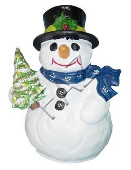 Design snowman figure sculpture figures stone figure concrete decoration decoration new