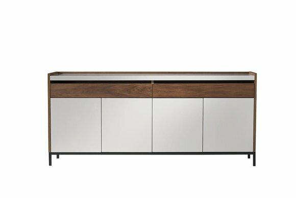 Designer Chest of Drawers Side Low Board Cabinet Living Room Wood Luxury Shelf Sideboard