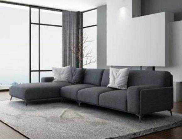 Living Landscape Corner Sofa L Shape Couch Seat Upholstery Set Set Modern Sofa New
