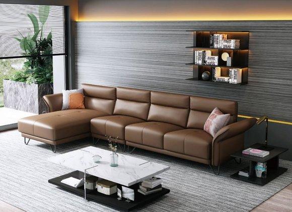 Living Landscape Corner Sofa L Shape Armchair Set Set Modern Sofa Corner Couch Leather New