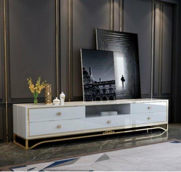 Sideboard TV Cabinet Lowboard TV Cabinet TV Furniture TV Table White New