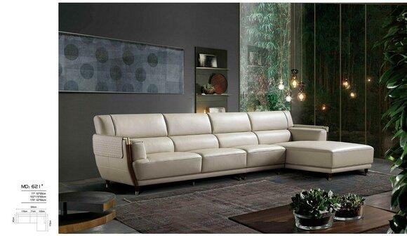 Corner sofa upholstery couch designer seating area living area leather couches set