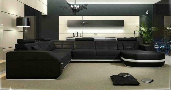 Corner Sofa Leather Sofa Big XXL U Shape Living Landscape Sofa Couch Set Corner Set