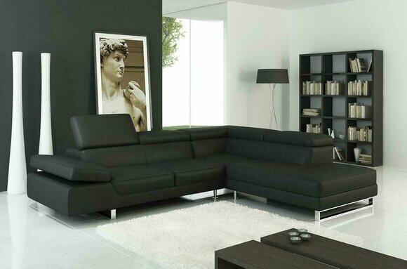 Corner Sofa Leather Sofa Living L Shape Sofa Couch Upholstery Seat Corner Modern New