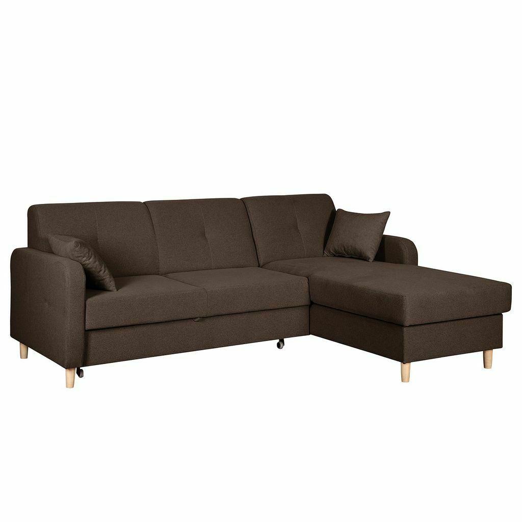 Design Corner Sofa Sleeper Sofa Bed Function Couch Leather Textile Upholstery Sofas Box