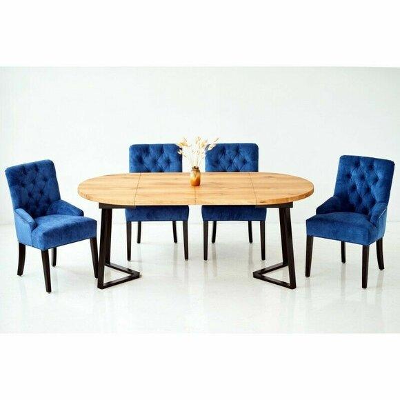 Table Modern Dining Table Wood Design Wooden Table Living Tables Dining Room 110/150x80cm