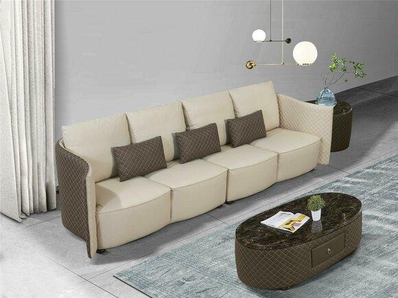 Sofa Couch Upholstery Sofas 5 Seater Textile big XXL Living Room Couches Leather 310cm