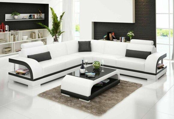 Modern Sofa Corner Set L Shape Cushion Corner Couch Designer Seat Furniture Couches