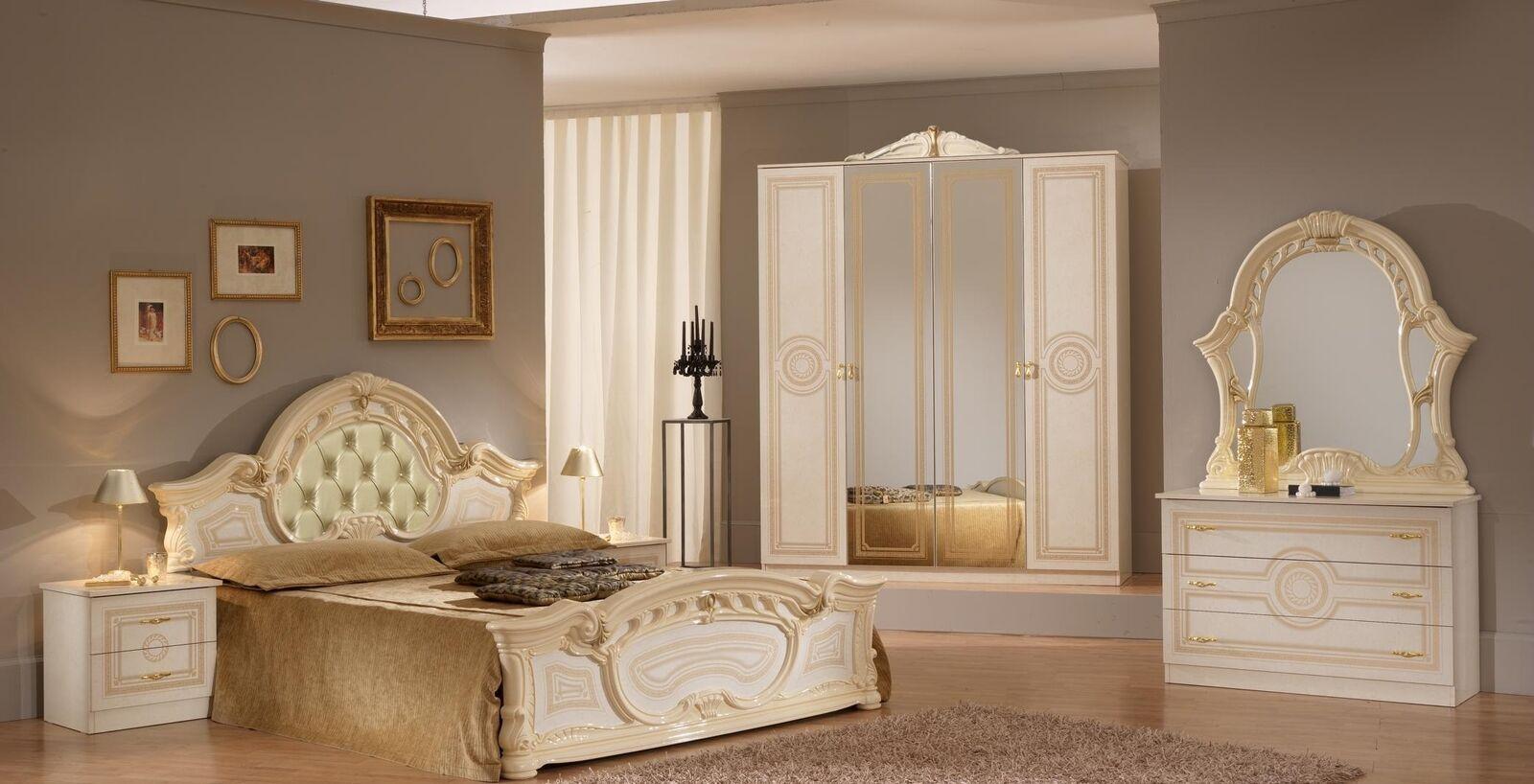Classic rococo style chesterfield design leather double bed made of real wooden frame160x200cm sizes