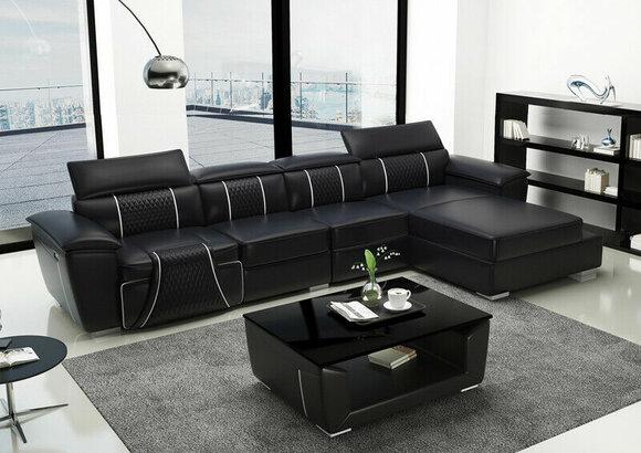 Corner Fabric Corner Sofa L Shape Sofa Couch Design Couch Upholstery Textile Modern Leather New