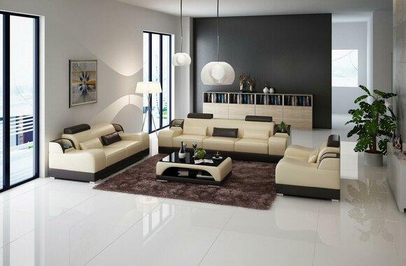 Classic set 32 seater sofa set couch sofa leather sofa upholstery group