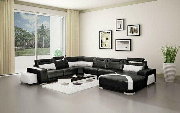 Living Landscape U Shape Sofa Corner Set Corner Couch Corner Sofa Couch Set Upholstery