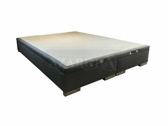 Designer massive fabric/leather upholstered double bed for marriage couple made of real wooden frame 140/160/180/200x200cm sizes